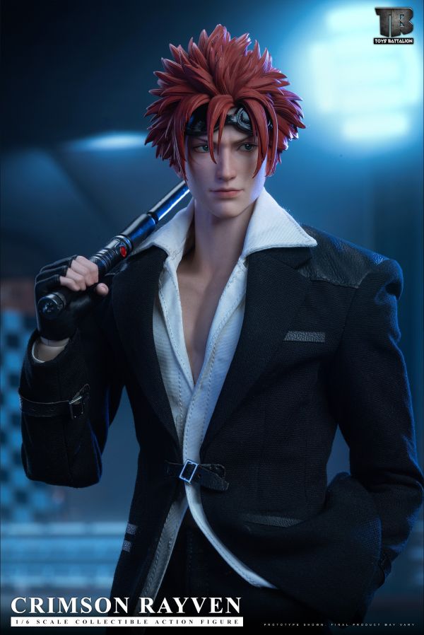 【預定】TOYS BATTALION 緋紅雷文 可動人偶TB029 