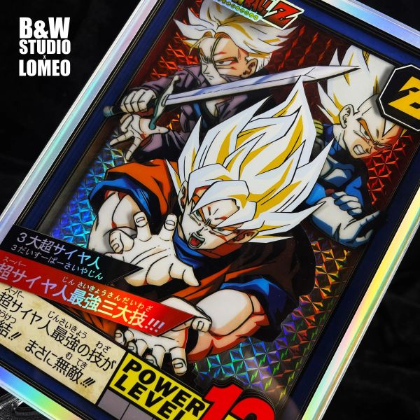 【海外代購】黑白畫映 B&W DragonBall Super Battle Card Remake 3 3大超級賽亞人 DBSBP-089 