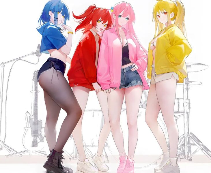 【海外代購】H2 《孤獨搖滾結束樂隊》裝飾畫 