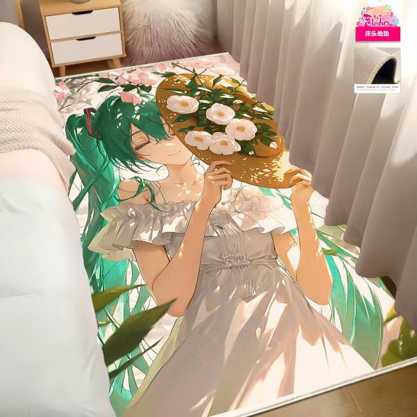 【海外代購】阿喵畫社 迎春 花海初音 8k超大高清裝飾畫 床頭地墊 午睡毛毯 