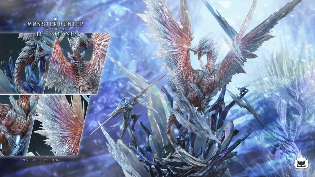 【預定】Heroics 怪物獵人冰原-冰呪龍 