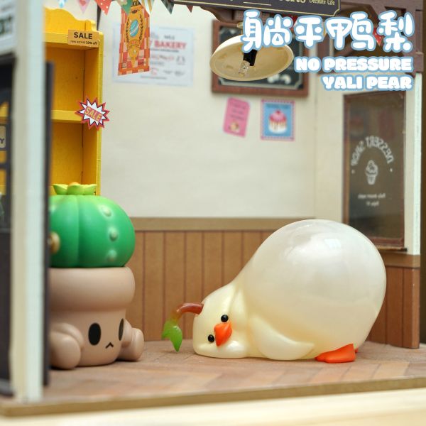 【海外代購】傑刻動漫 動物幫農場系列 躺平鴨梨沒有壓力 
