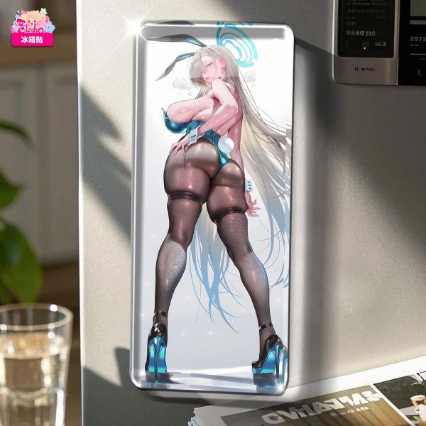 【海外代購】阿喵畫社 蔚藍檔案 禦姐華姿四重奏系列四蔚藍檔案兔女郎系列 新品8k全景高清裝飾畫 冰箱貼 