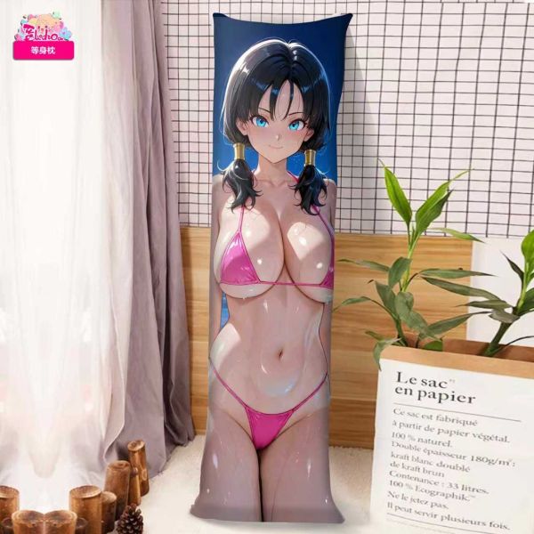 【海外代購】阿喵畫社 七龍珠 泳裝比迪麗 8k主題高畫質裝飾畫 等身枕 牆面掛毯 護腕滑鼠墊  冰箱貼 