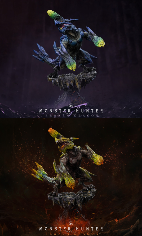 【預定】s6 魔物獵人 碎龍 猛爆碎龍 