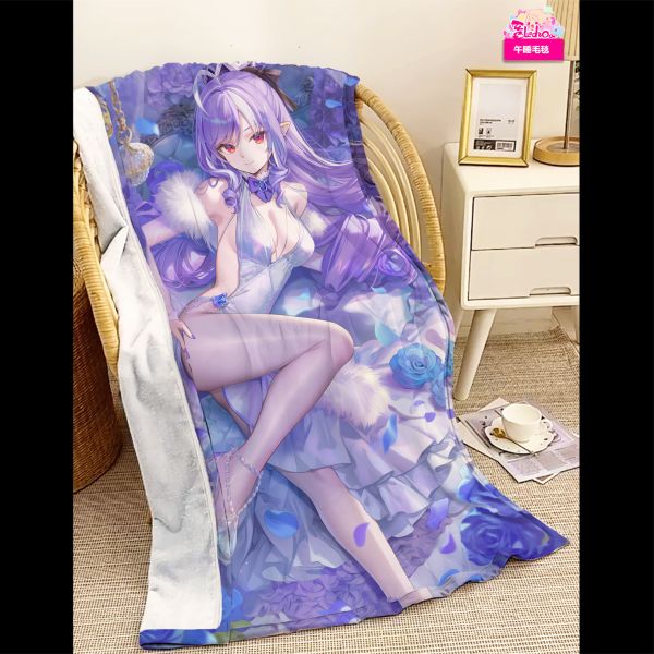 【海外代購】阿喵畫社 玫瑰禮服 薇薇安 8k超大高清裝飾畫 午睡毛毯 書桌掛毯 