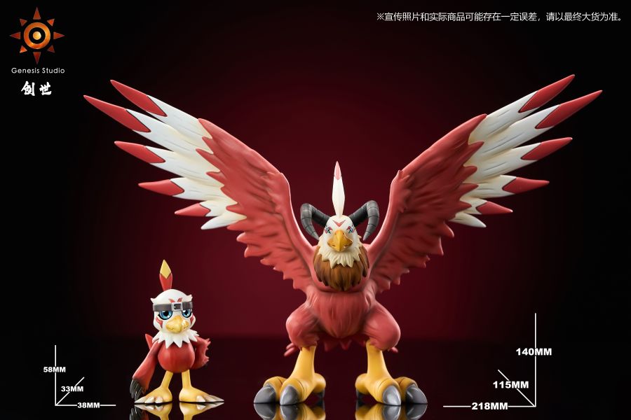 【預定】創世 二代進化鏈第一彈 麻鷹獸&亞古拉獸 