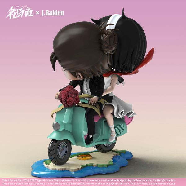 【海外代購】名場面 006 摩托艾笠Q版 