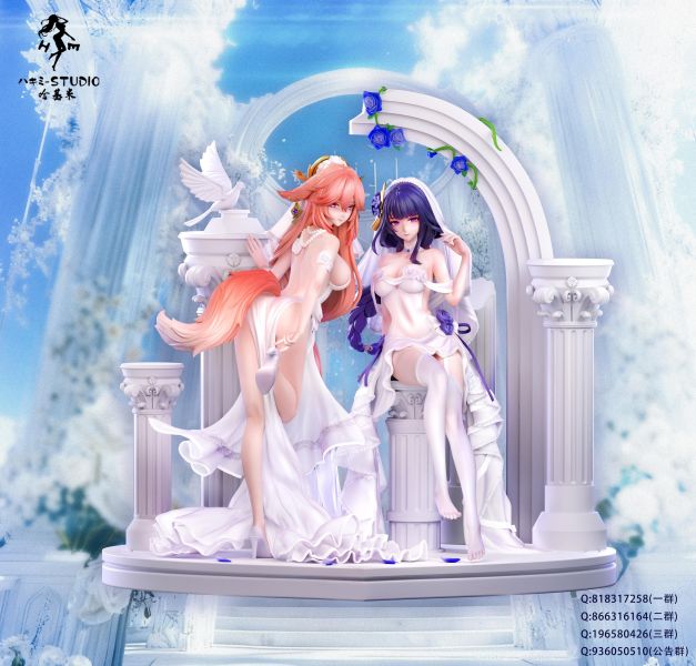 【預定】哈基米 ハキミ 雷軍神子 婚紗衣裝 