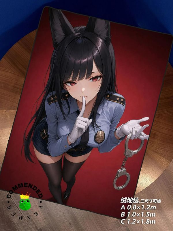【海外代購】皇呱 《制服誘惑星見雅》絕區零裝飾畫 午睡毯 地毯 