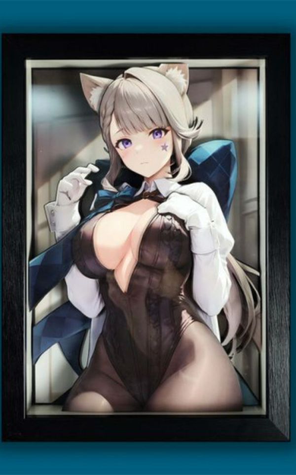 【海外代購】泥棒貓 DSRL-018 琳妮特 立體裝飾畫 