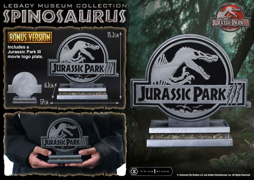 【預定】Prime 1 P1S 1/6 侏羅紀公園3－棘龍（Spinosaurus）場景雕像 LMCJWF-09 