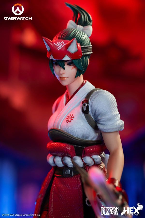 【預定】HEX 暴雪遊戲 Blizzard 1/6 霧子（Kiriko）收藏雕像－HEXOW03 鬥陣特攻（Overwatch） 