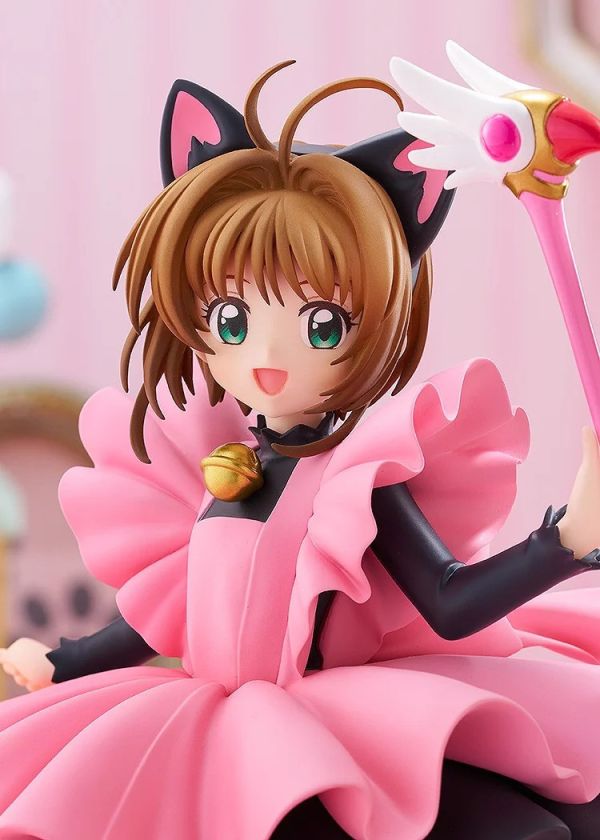 【預定】Good Smile Company GSC POP UP PARADE 庫洛魔法使 木之本櫻 黑貓風戰鬥服 L size 
