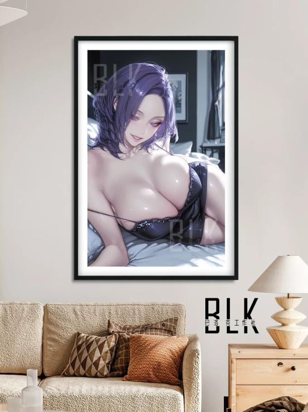 【海外代購】巴洛克 《睡衣組長》美麗新世界金組長裝飾畫冰箱貼 