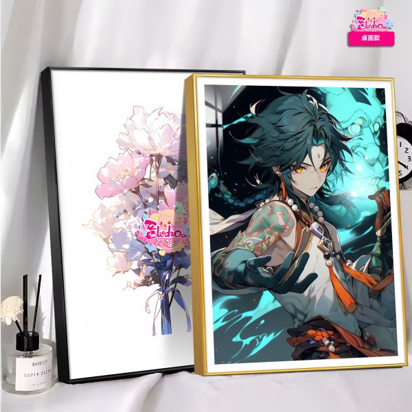 【海外代購】阿喵畫社《原神》魈寶 8k超清裝飾畫 