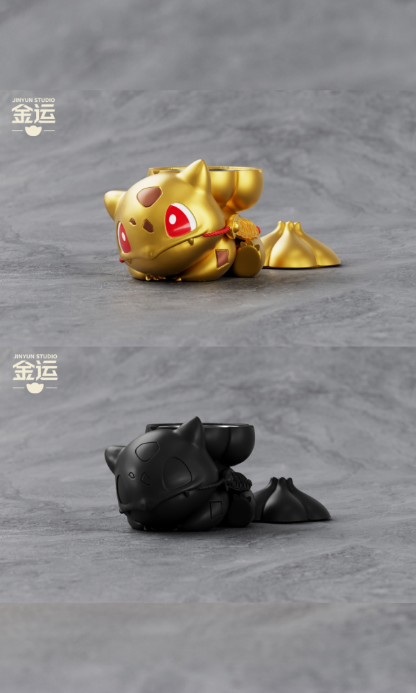 【預定】金運 超大妙蛙種子煙灰缸擺飾 