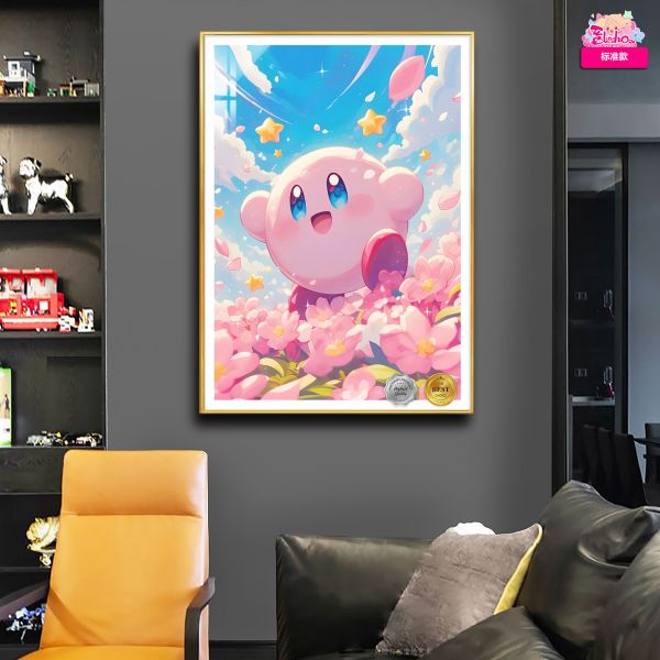 【海外代購】阿喵畫社 花海 星之卡比 