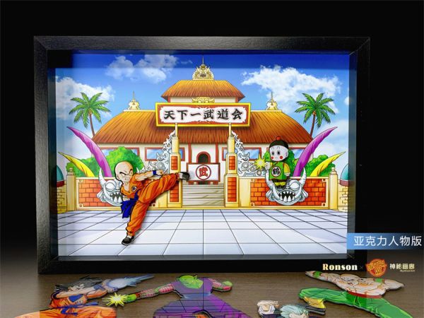 【海外代購】神秘畫廊 七龍珠 七龍珠 天下第一武道會 裝飾畫 