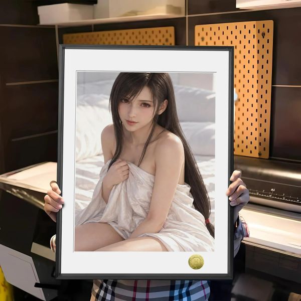 【海外代購】皇呱 《溫柔女友蒂法》最終幻想裝飾畫 午睡毯 地毯 