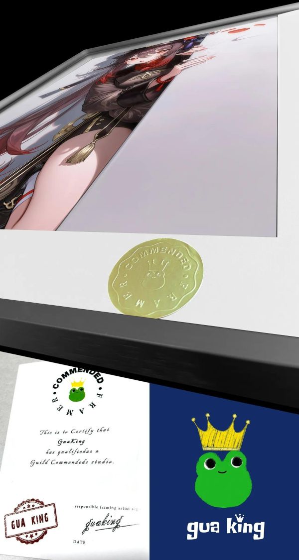 【海外代購】皇呱 《胡桃躲貓貓》原神往生堂主裝飾畫 午睡毯 地毯 
