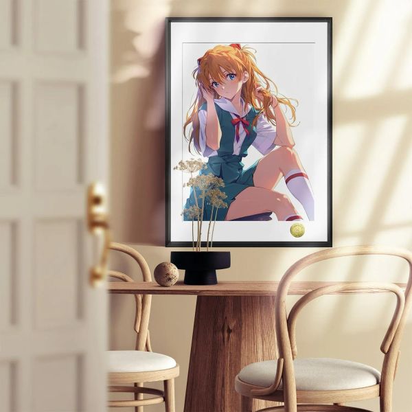 【海外代購】皇呱 《校服時刻明日香》 校服時刻明日香同人周邊裝飾畫 午睡毯 地毯 