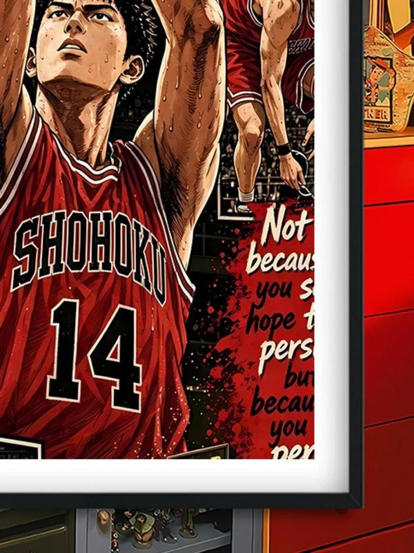 【海外代購】巴洛克 《三井壽》灌籃高手裝飾畫冰箱貼 