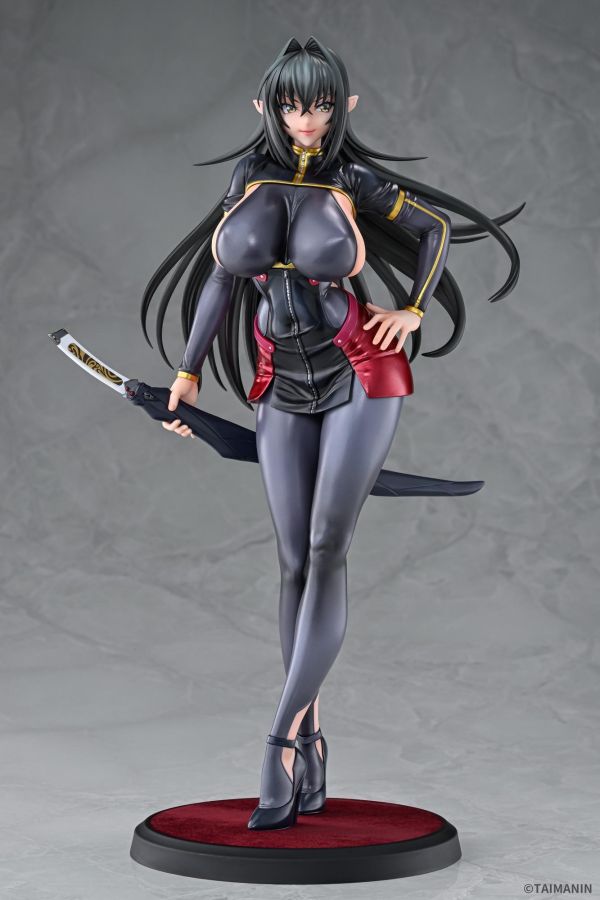 【R18PVC-預定】Q-six 對魔忍RPGX 安妮羅傑 瓦裘拉 1/6 黑色一般版 