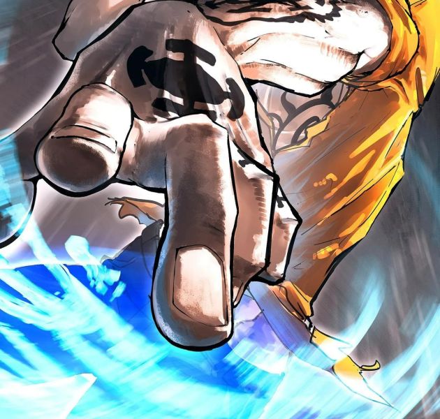 【海外代購】H2 《特拉法爾加羅》海賊王紅心海賊團裝飾畫 