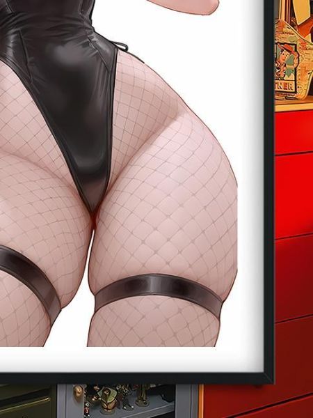 【海外代購】巴洛克 《兔女郎2B》尤尼哈尼爾機械紀元夜刃二號B型遊戲裝飾畫冰箱貼 