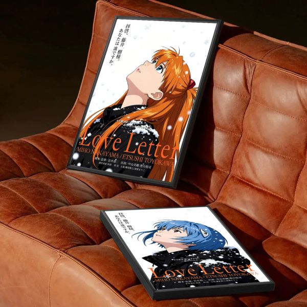 【海外代購】千鳥社 《情書 明日香》 新世紀福音戰士明日香綾波麗情書岩井俊二EVA午睡毯地毯裝飾畫 