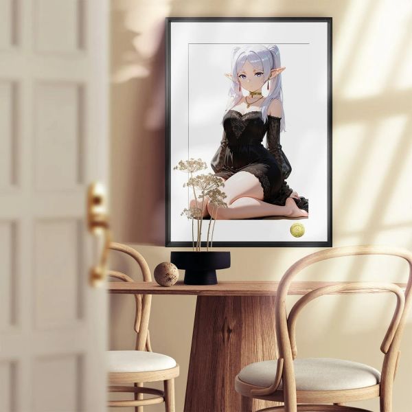 【海外代購】皇呱 《窈窕淑女芙莉蓮》葬送的芙莉蓮裝飾畫 午睡毯 地毯 
