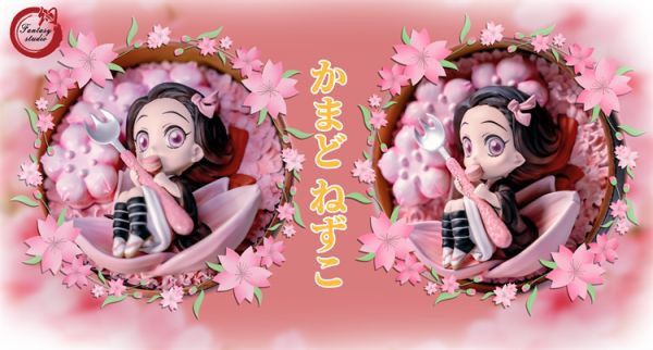 〖台灣現貨〗Fantasy 幻想屋 潮玩萌化系列第三彈 馬卡龍櫻花禰豆子 