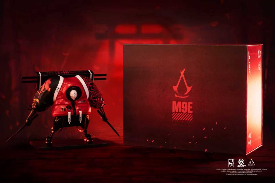 【海外代購】Purearts ASSASSIN'S CREED SHADOWS MASTER 9 EYES 1/12 VINYL《刺客教條：影》九眼大師 1/12聯名款 