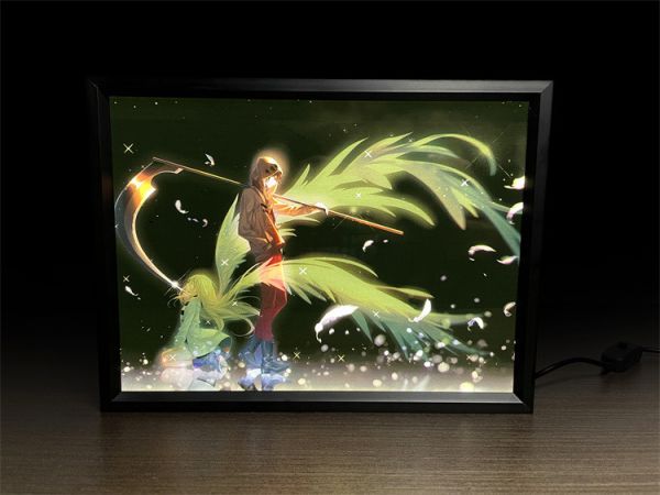 【海外代購】萌萌匠 殺戮天使 藍牙音箱導光畫扎克瑞吉兒擺台 