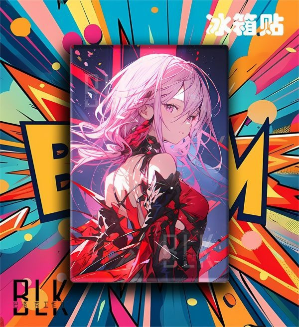 【海外代購】巴洛克 《楪祈》罪惡王冠櫻滿集筱宮綾瀨裝飾畫冰箱貼 