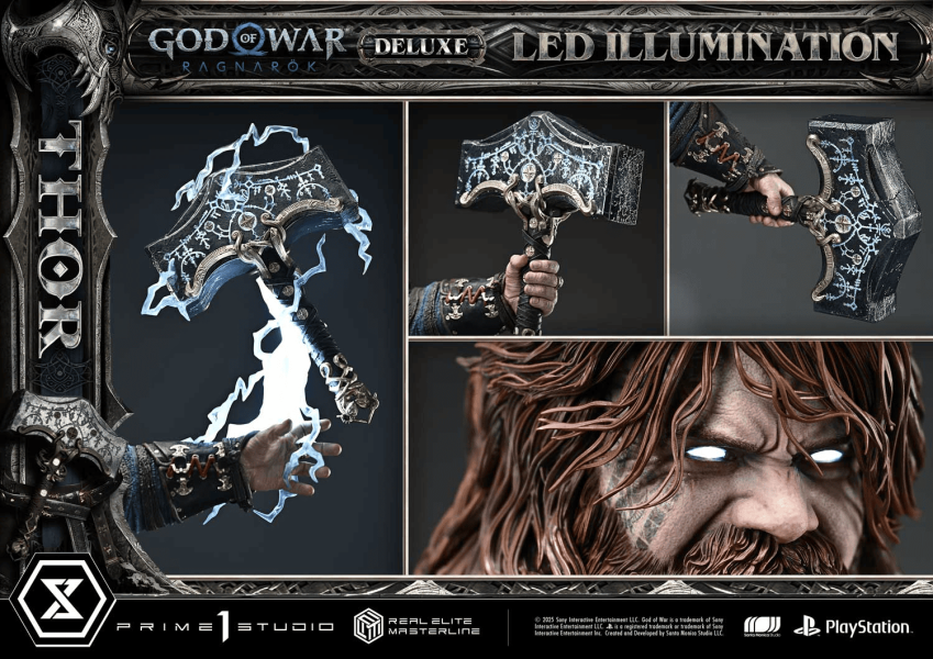 【預定】Prime 1 Statue P1S 1/3 戰神 諸神黃昏 雷神索爾 托爾 REMGOW-02 