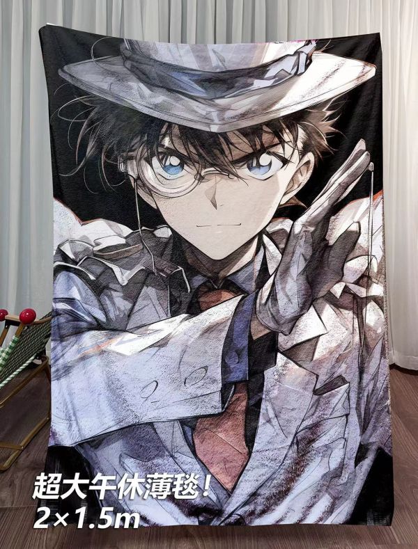 【海外代購】千鳥社《怪盜基德》 名偵探柯南怪盜 基德黑羽快斗午睡毯地毯裝飾畫 