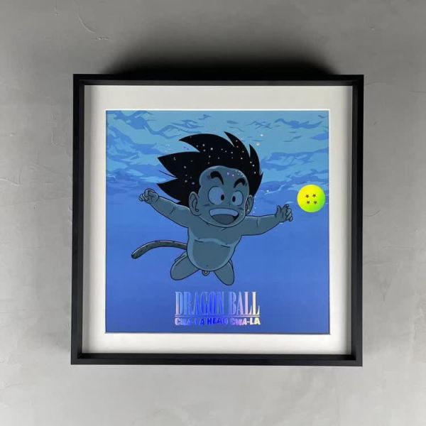 【海外代購】醉猴 Drunky Monkey Crew DMP-006 龍珠&涅槃創意燙印合金裝飾畫 