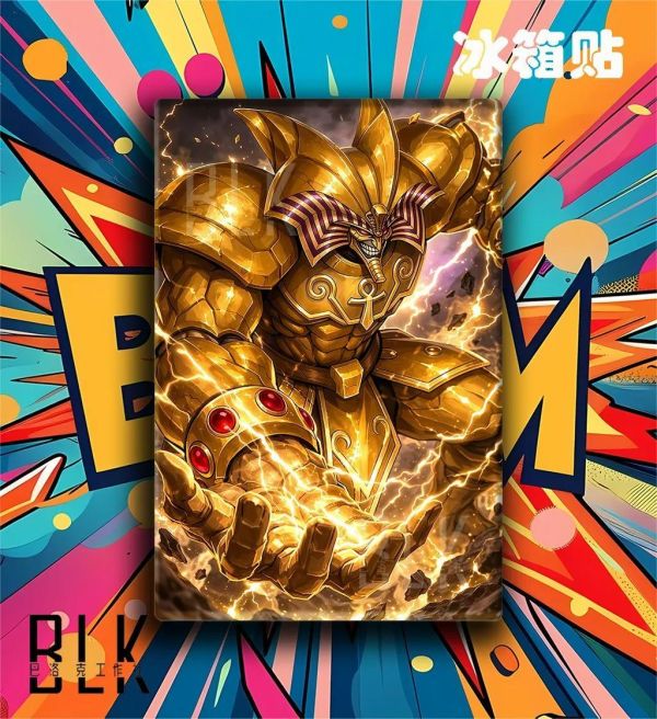 【海外代購】巴洛克《黑暗大法師》遊戲王裝飾畫冰箱貼 