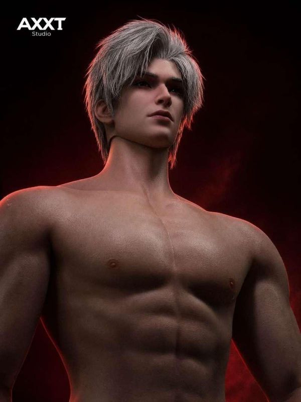 【R18-預定】AXXT 1/3全鋼骨可動鉑金硅膠人偶 