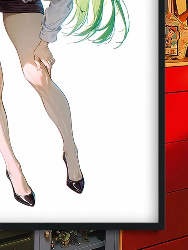 【海外代購】巴洛克 《短裙CC》Code Geass 反叛的魯路修裝飾畫冰箱貼 