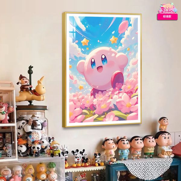 【海外代購】阿喵畫社 花海 星之卡比 