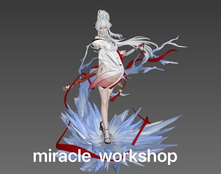 【預定】MIRACLE WORKSHOP 奇蹟工坊 鳴潮系列首款大比例No.1 緋雪 