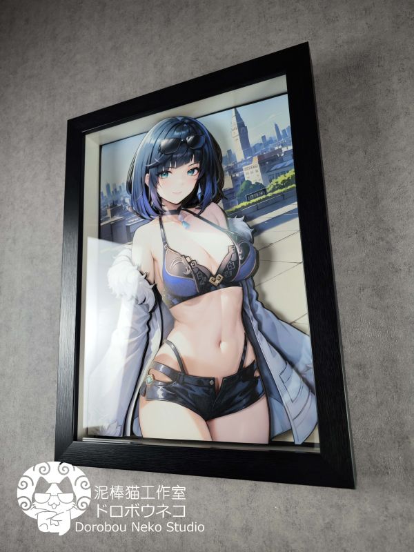 【海外代購】泥棒貓 DSRL 015 夜闌 立體畫01 