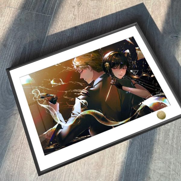 【海外代購】皇呱 《優雅夫婦》間諜×過家家裝飾畫 午睡毯  地毯 