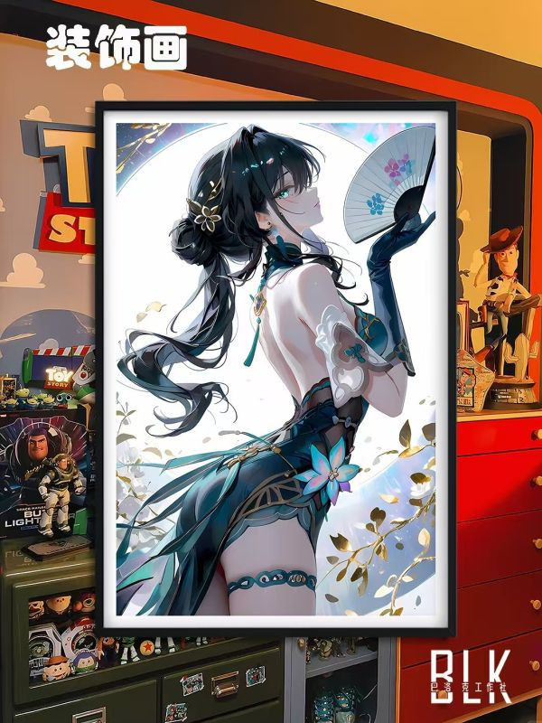 【海外代購】巴洛克 阮梅崩壞：星穹鐵道天才俱樂部81裝飾畫/冰箱貼 