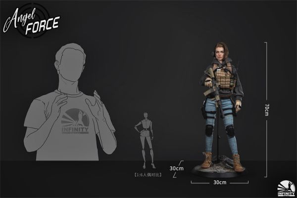 【預定】開天 Angel Force 1/3 矽膠可動 