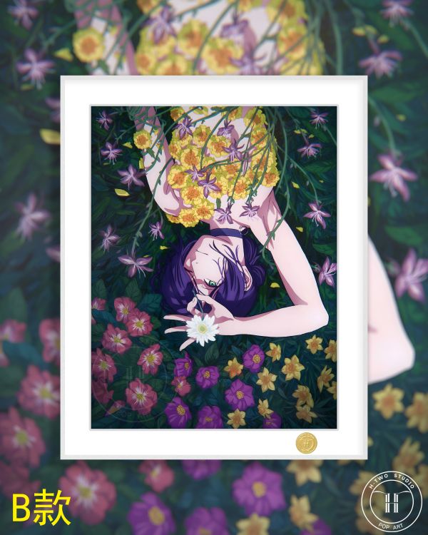 【海外代購】H2 《電鋸人蕾塞篇》鏈鋸人炸彈惡魔Chainsaw Man動畫二次元裝飾畫 