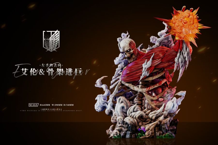【預定】AZ 艾助 左手的去向·艾倫&骨架進巨 